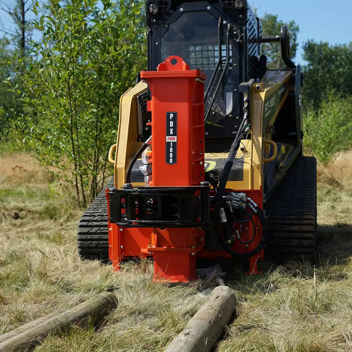 Skid Steer PDX-1000 Post Driver