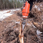 Eterra Stinger Spiral Splitter for Excavators, Skid Steers, and Mini Skid Steers