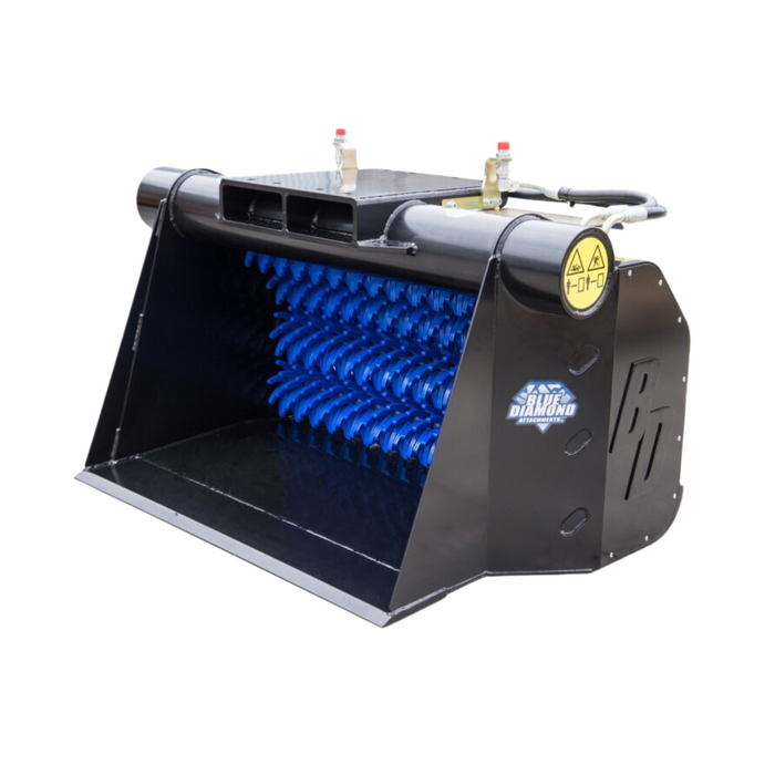 Blue Diamond Excavator Screening Bucket — Attachments King