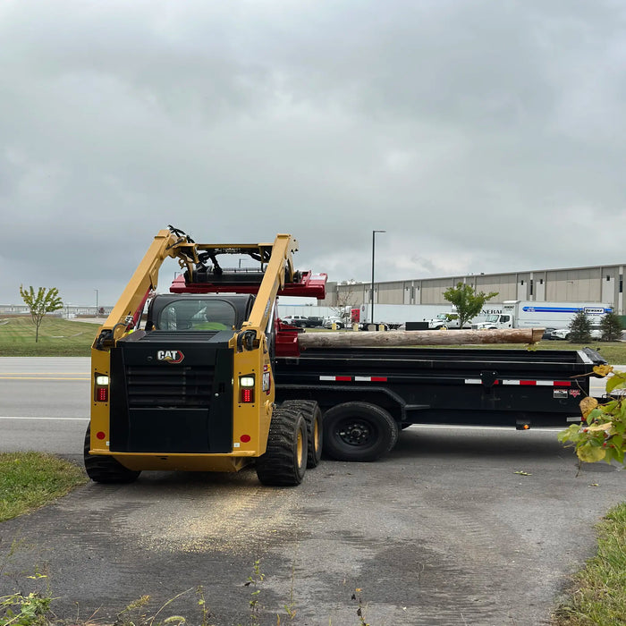 Skid Steer Pole Setter - EZ SPOT UR