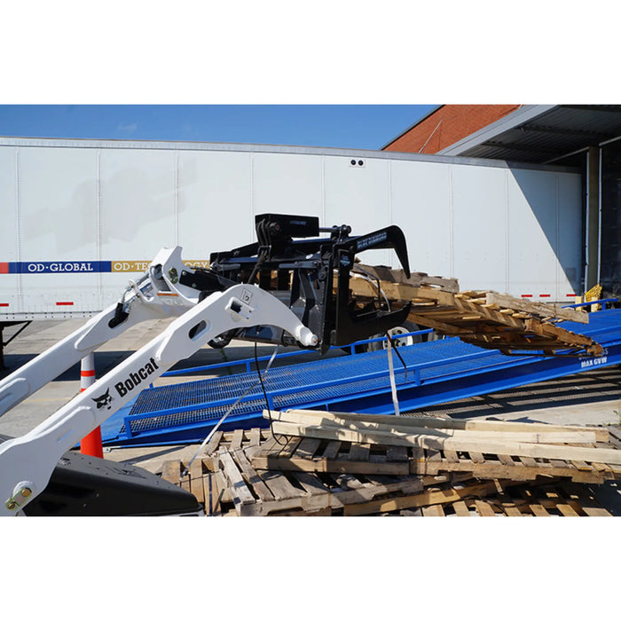 Blue Diamond Mini Skid Steer Root Grapple