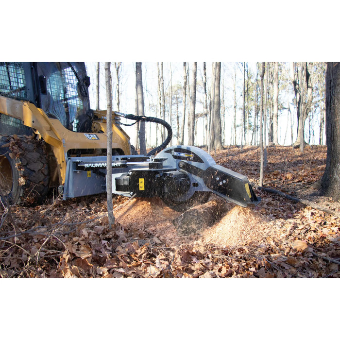 Baumalight S22 Stump Grinder With 12V Swing Actuator For Skid Steers