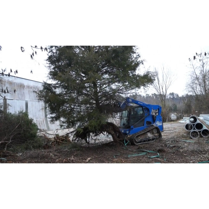 Blue Diamond Skid Steer Tree Puller - Standard And Heavy Duty