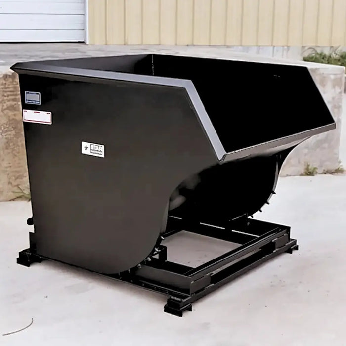 Star Industries Forklift Self-Dumping Trash Hopper