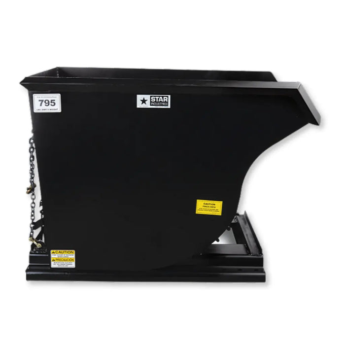 Star Industries Forklift Self-Dumping Trash Hopper