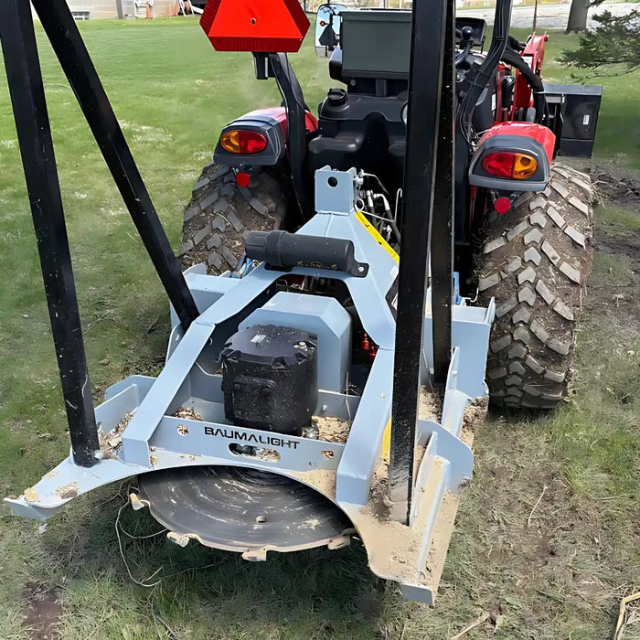 Baumalight DPH532 3-Point Hitch Tree Saw with 30” Cutting Disc