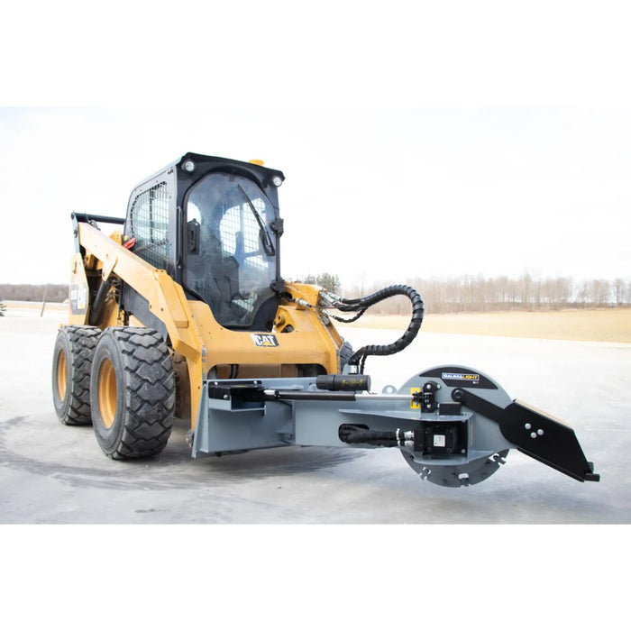 Baumalight S22 Stump Grinder With 12V Swing Actuator For Skid Steers