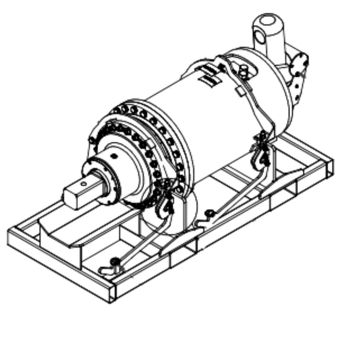Digga Heavy Duty Storage and Shipping Cradle for 