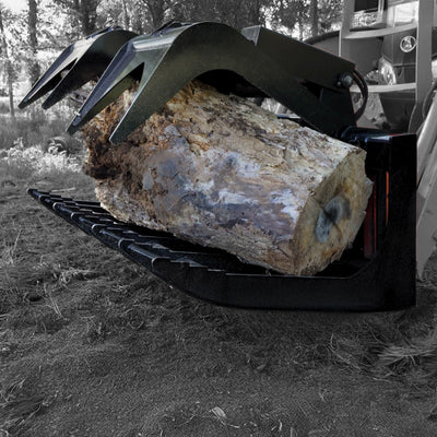 Loflin Fabrication Skid Steer Medium Duty Root Grapple