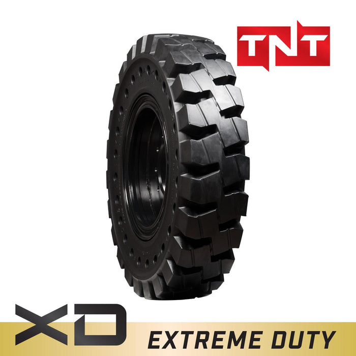 13.00-24 Non-Directional Mounted Extreme Duty Solid Rubber Tire