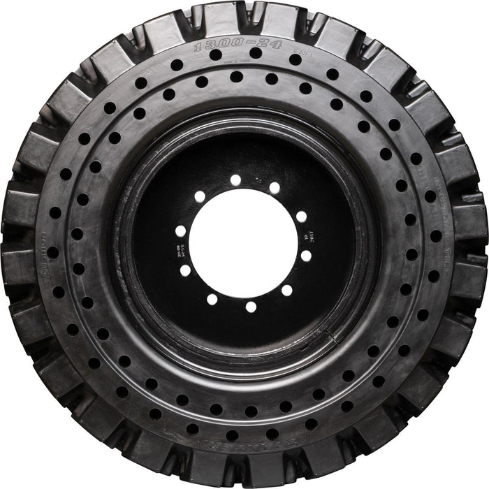 13.00-24 Left Mounted Extreme Duty Solid Rubber Tire