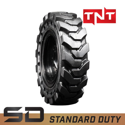 10-16.5 Right Mounted Standard Duty Solid Rubber Tire