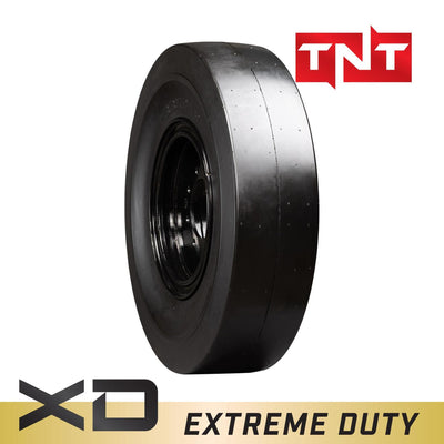 12-16.5 Non-Directional Mounted Extreme Duty Solid Rubber Tire