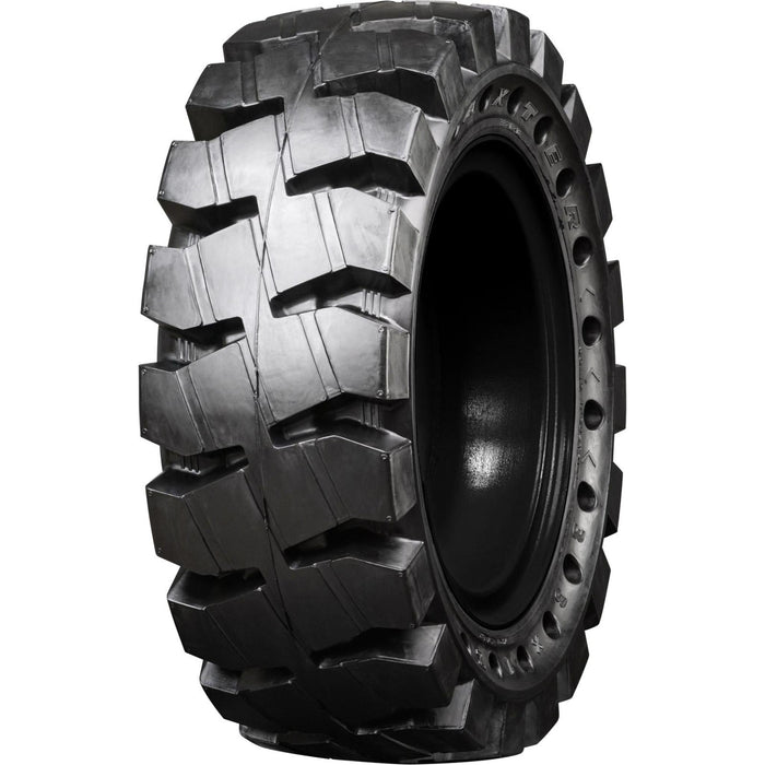 12-16.5 non-directional mounted extreme duty solid rubber tire