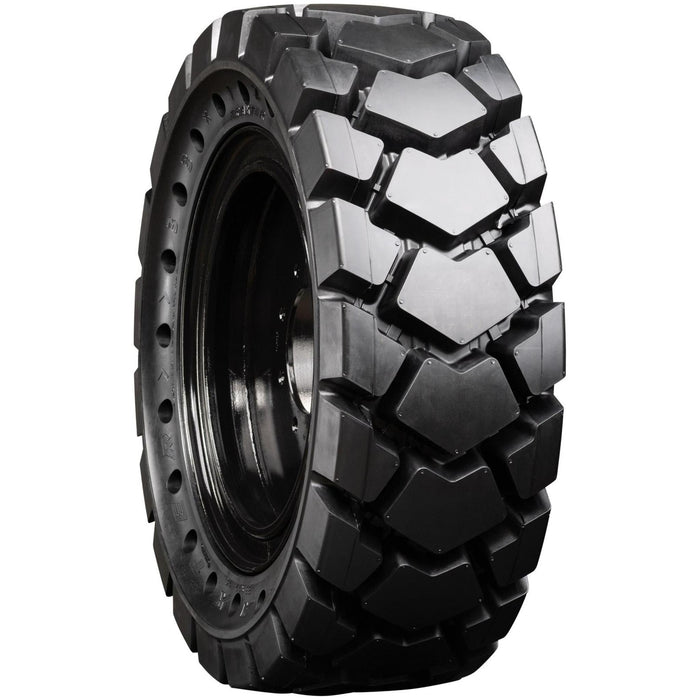 12-16.5 right mounted extreme duty solid rubber tire
