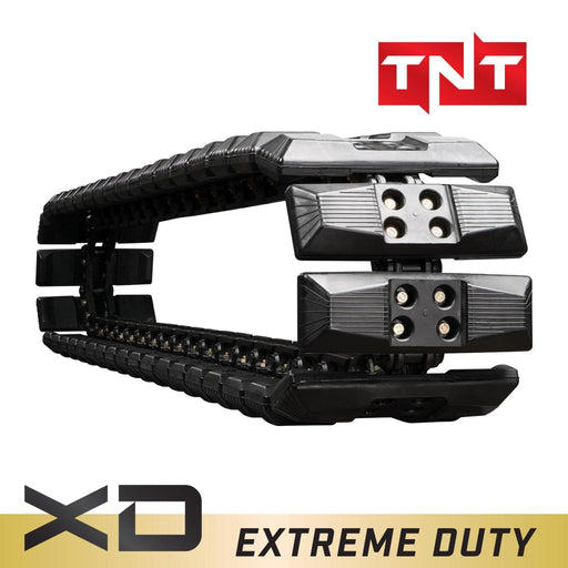 18" extreme duty hybrid track with rubber track pads (450x81wx76)