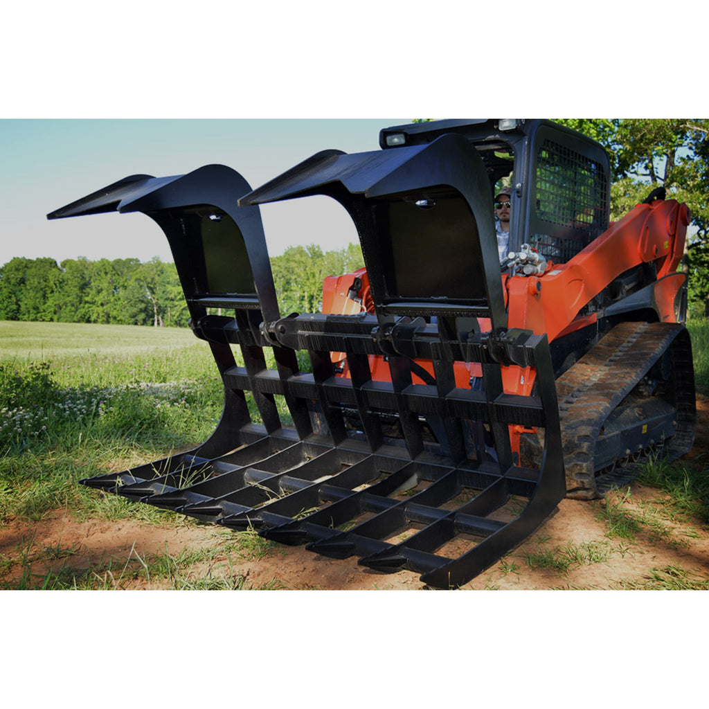 Premium Skid Steer Root Grapples Attachments King Top Brands