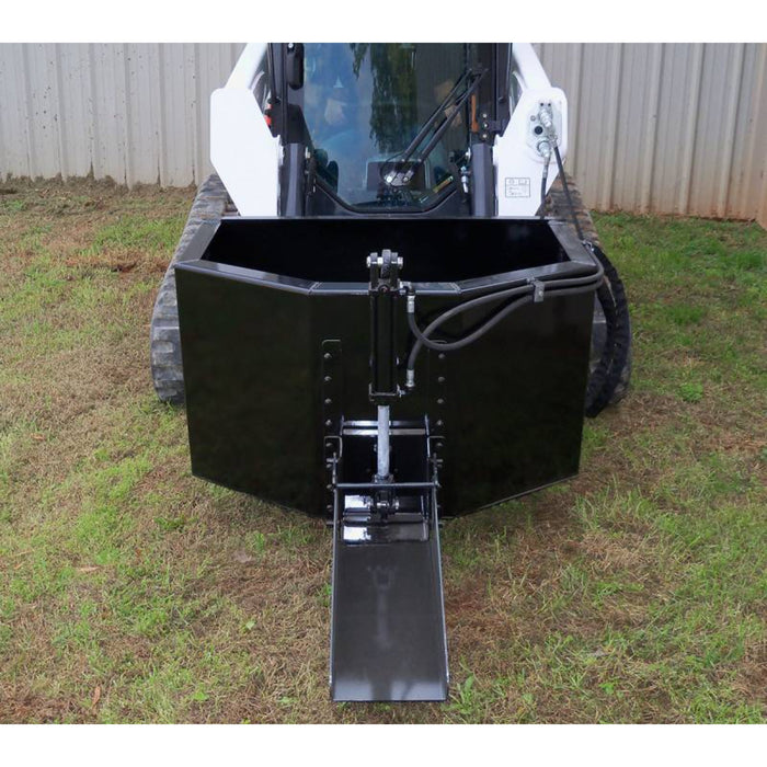 Loflin Fabrication Skid Steer Hydraulic Concrete Bucket — Attachments King