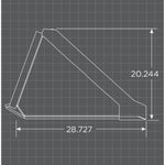 Loflin Fabrication Skid Steer Standard Duty Low Profile Bucket