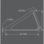 Loflin Fabrication Skid Steer Xtra Heavy Duty Low Profile Bucket