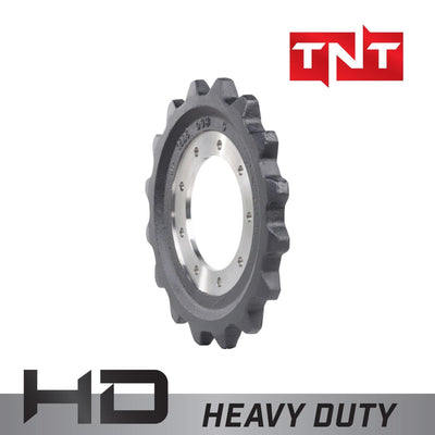 takeuchi tl130, tl230 sprocket mustang/gehl mtl16, ctl60 sprocket 9h/16t
